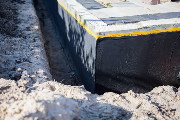 Residential Emergency Waterproofing installation at a Mulberry, IN home by SJ Waterproofing Pros